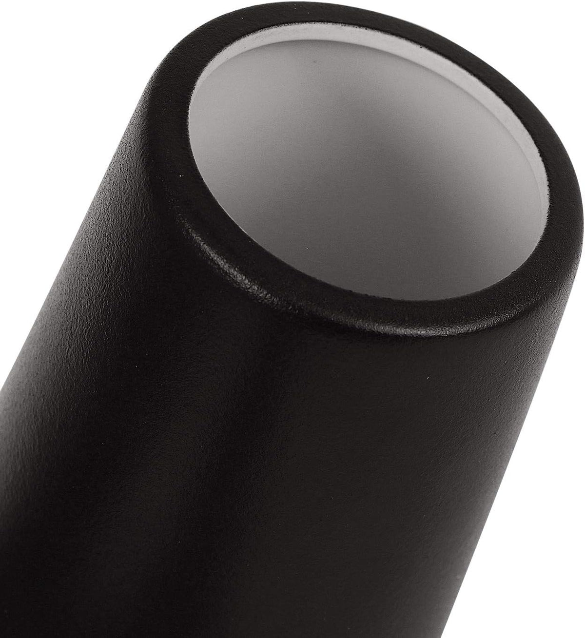 Ceramic Flower Vase for Home Décor Office Decoration, 8 Inch, Black
